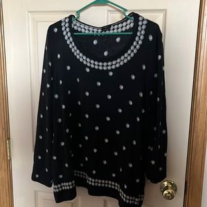 Talbots merino wool sweater 2x
